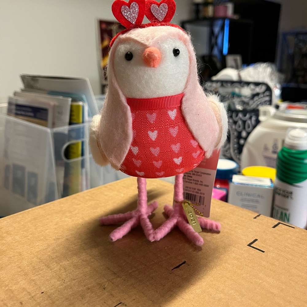 Decorative Fabric Bird (Spritz) Valentine’s Day 2021